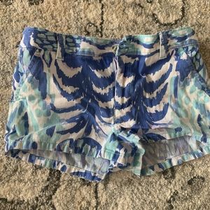 Lilly Pulitzer girls shorts size 8 EUC